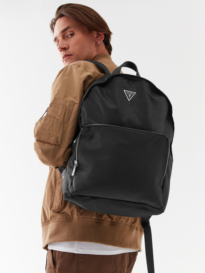Guess Plecak Guess Certosa Nylon Smart HMECRN P3111 Czarny