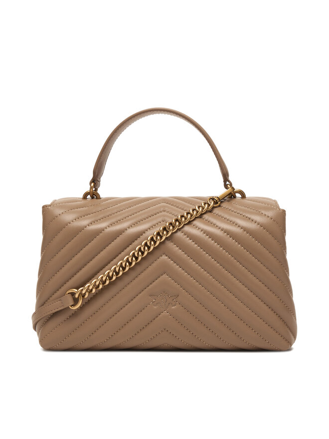 PINKO Handtasche Pinko Love Lady Puff Classic Cl Braun
