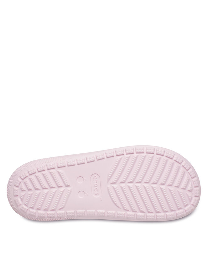 Crocs Papucs Crocs Classic Floral Cutout Sandal 210966 Rózsaszín