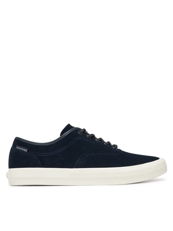 Tommy Hilfiger Tenisice Tommy Hilfiger Hi Vulc Low Oxford Suede FM0FM05401 Tamnoplava