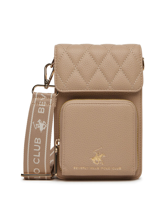 Beverly Hills Polo Club Torebka Beverly Hills Polo Club BHPC-L-007-07 Beżowy