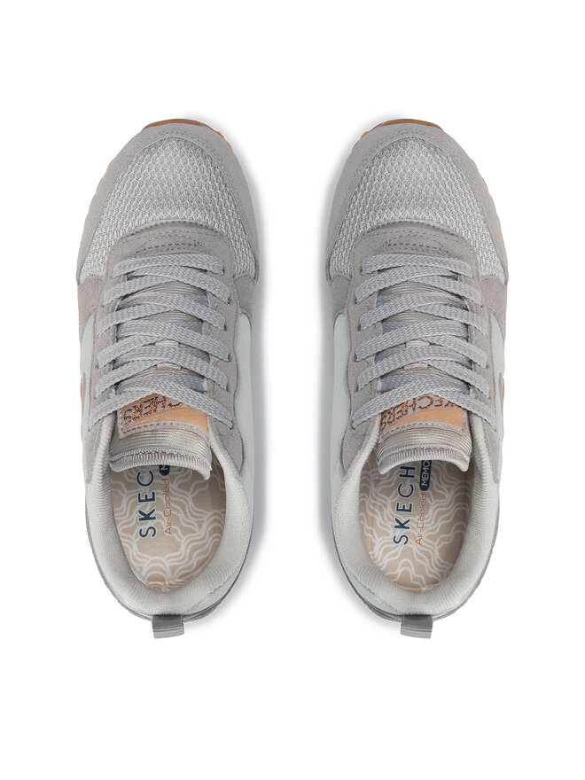 Skechers Sneakersy Skechers Goldn Gurl 111/LTGY Sivá