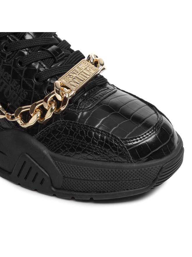 Versace Jeans Couture Снікерcи Versace Jeans Couture E0YWASF4 Чорний