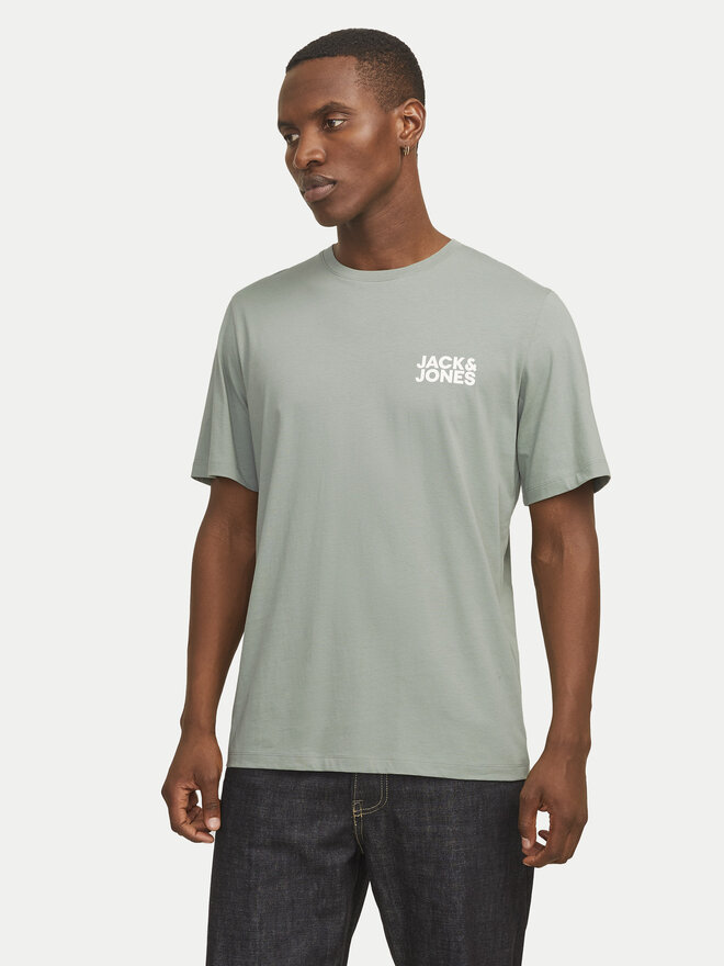 Jack&Jones Jack&Jones Camiseta Corp Logo 12151955 Verde Standard Fit
