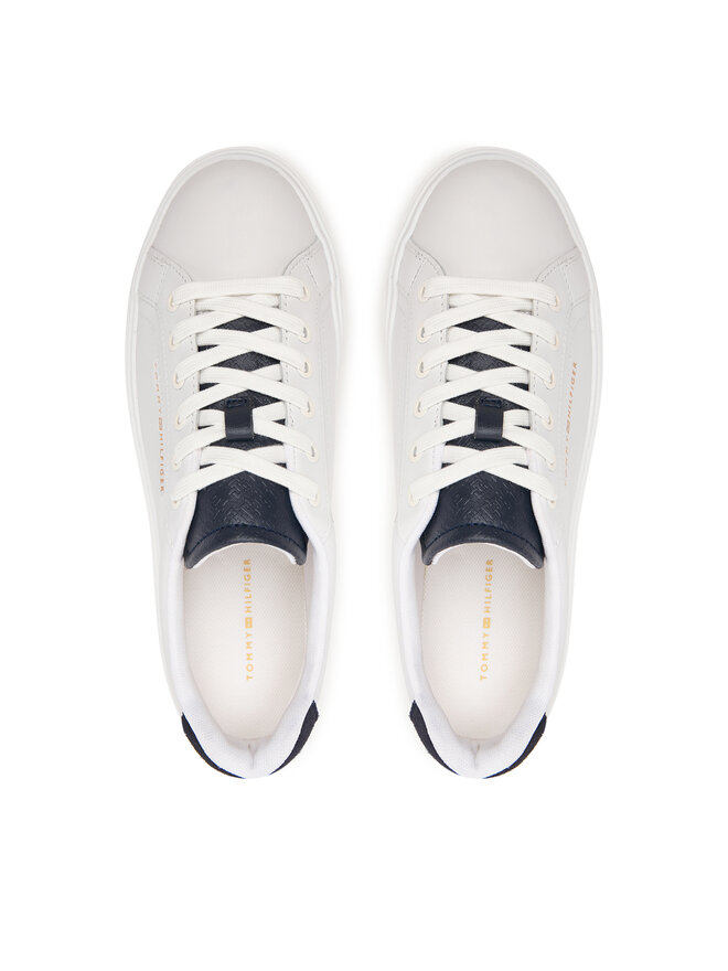 Tommy Hilfiger Sneakers Tommy Hilfiger Th Feminine Platform Monogram FW0FW09594 Weiß