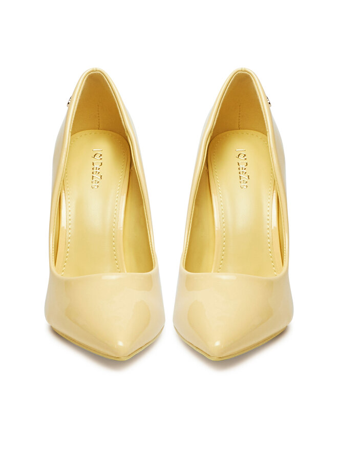 DeeZee Szpilki DeeZee AB2-4503A Żółty
