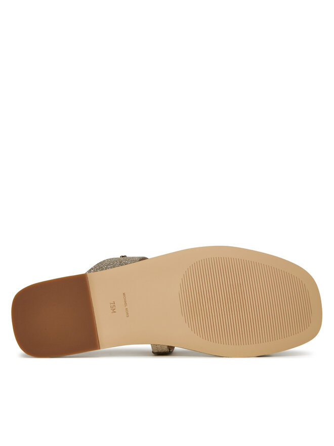 MICHAEL Michael Kors Klapki MICHAEL Michael Kors Jaida 40S5JDFS1M Złoty