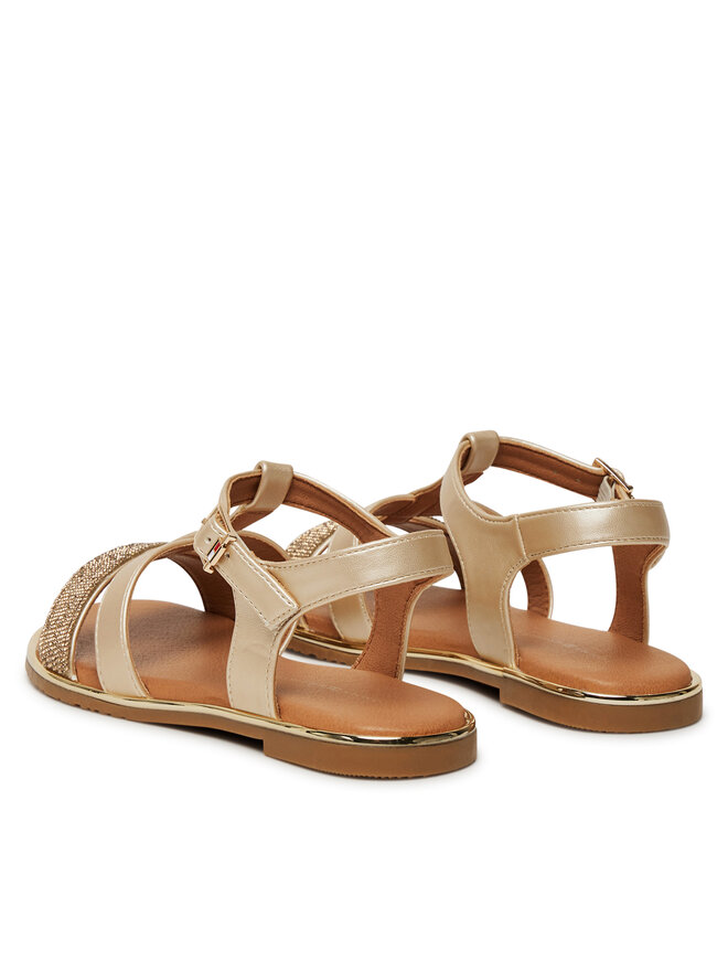 Tommy Hilfiger Sandale Tommy Hilfiger T3A2-33781-1372 M Auriu