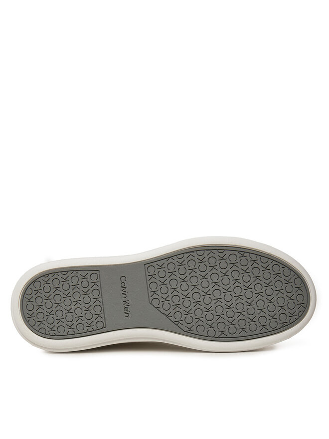 Calvin Klein Sneakers Calvin Klein Cupsole Lace Up Mono HW0HW02445 Alb