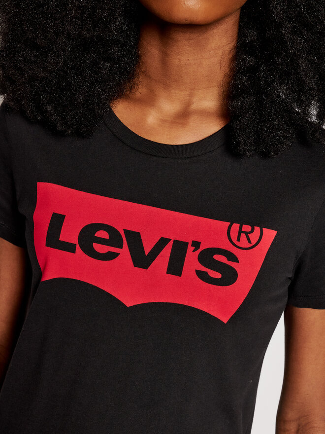 Levi's® Levi's® Camiseta The Perfect Graphic Tee 17369-0201 Negro Regular Fit