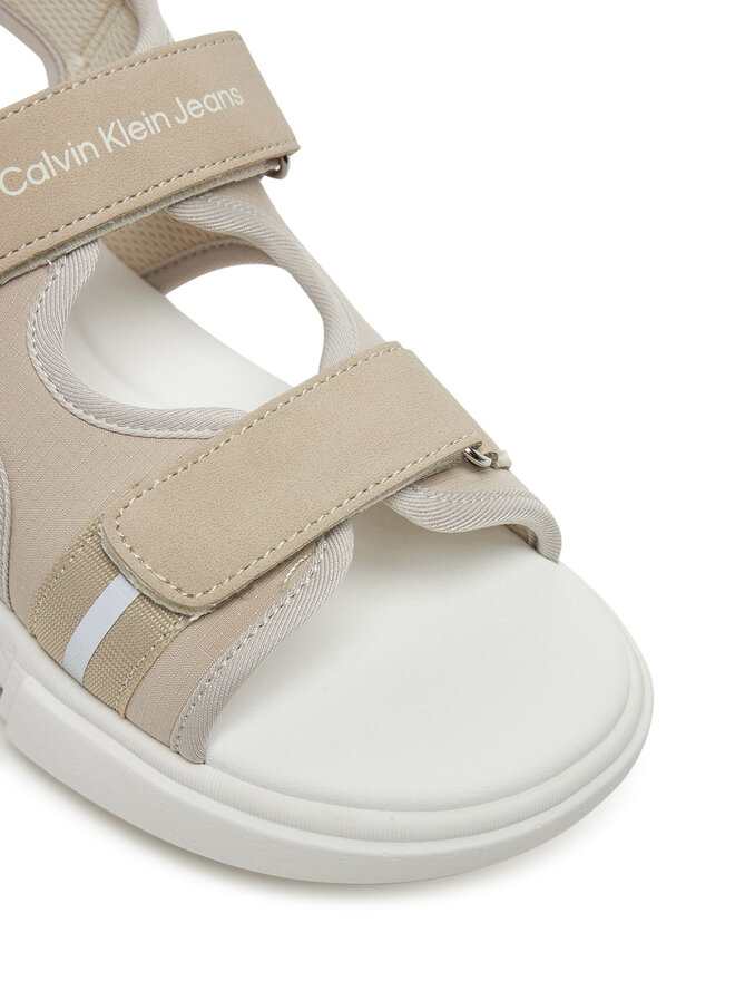 Calvin Klein Jeans Sandali Calvin Klein Jeans V3B2-83024-1692 D Écru