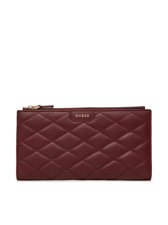 Guess Голям дамски портфейл Guess RW1694 P4401 Бордо