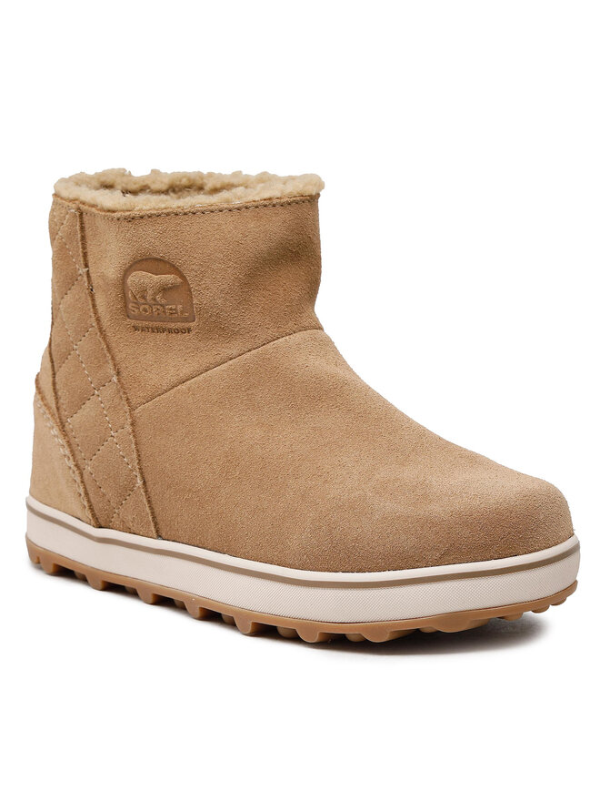 Bottes de neige Sorel Glacy Short LL5195 Marron chaussures