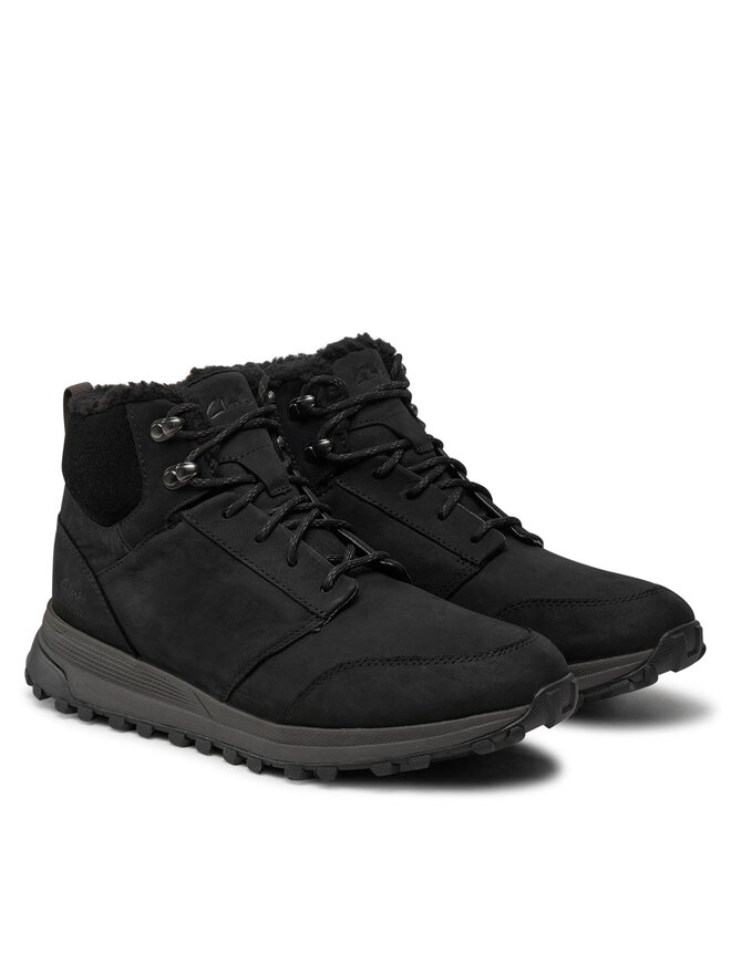 Clarks Μποτίνια Clarks Atl Trek Up Wp 26178660 Μαύρο
