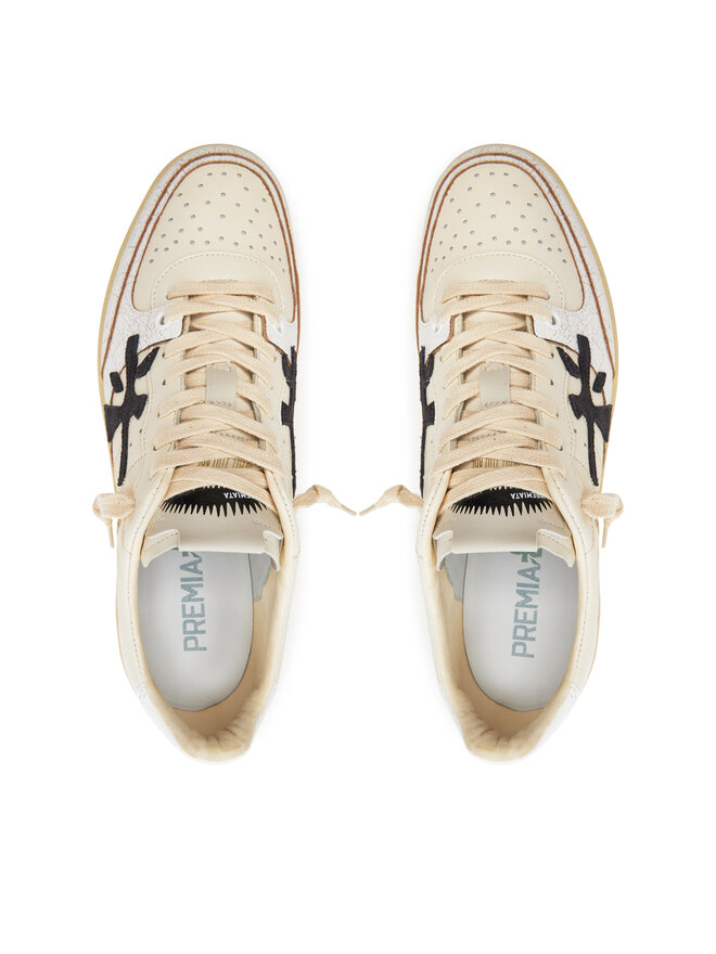 Premiata Сникърси Premiata Bsktclay BSKT CLAY VAR 6775 Екрю