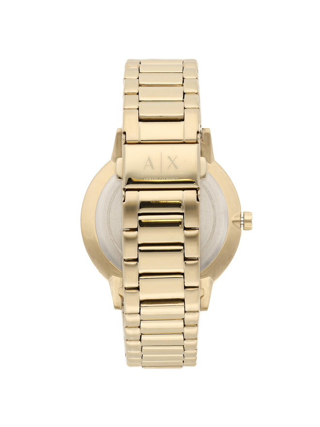 Armani Exchange Σετ Ρολόι & Βραχιόλι Armani Exchange Cayde Gift Set AX7119 Χρυσό