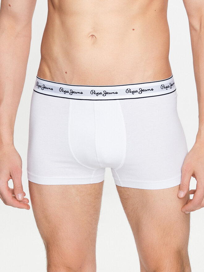 Pepe Jeans Pepe Jeans Σετ μποξεράκια 3 τμχ Pepe Tk 3P PMU10975 Λευκό