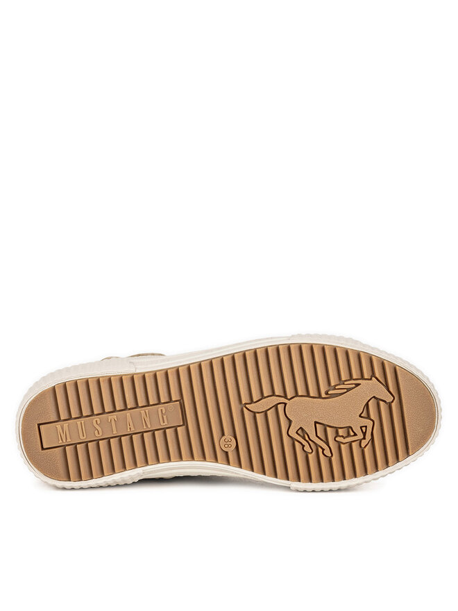 Mustang Schnürschuhe Mustang 1442-601 Écru