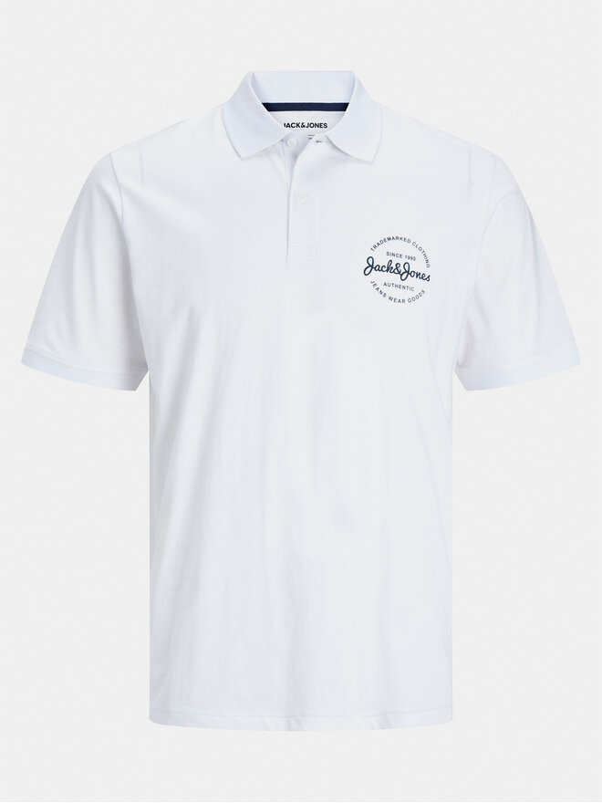 Jack&Jones Jack&Jones Polo marškinėliai Forest 12248621 Balta Standard Fit