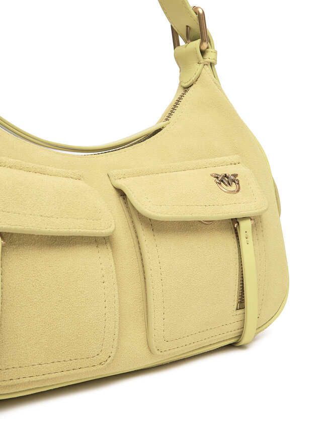 PINKO Дамска чанта PINKO Cargo Bag Classic PE 25 PLTT 102794 A29N Зелен