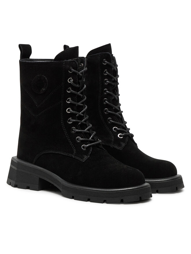 Lee Cooper Polokozačky Lee Cooper LCJ-24-01-2982LA Černá