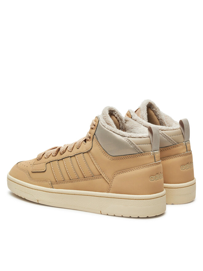 adidas Сникърси adidas Rapid Court Mid Winterized JR2803 Бежов