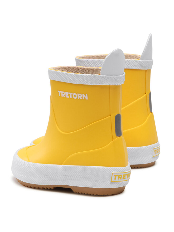 Tretorn Гумени ботуши Tretorn Wings Kids 47326770 Жълт
