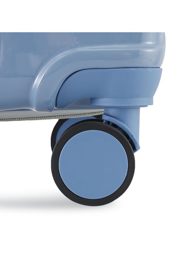 Semi Line Μεσαία Βαλίτσα Semi Line T5648-2 Μπλε