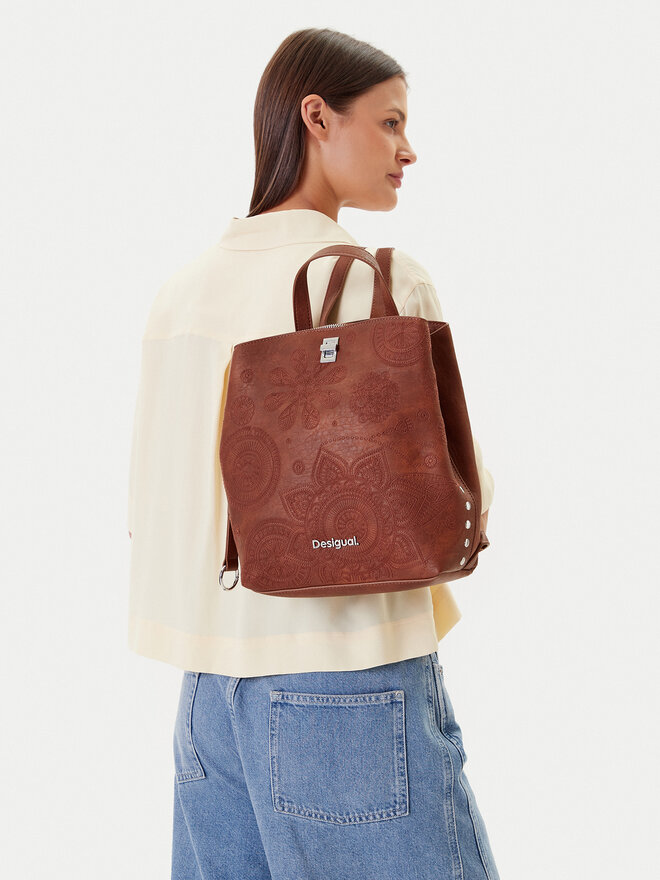 Desigual Zaino Desigual Dejavu Sumy Mini 25SAKP02 Marrone