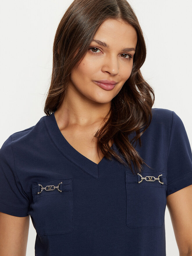 Marciano Guess Marciano Guess Póló 5RGI03 6008A Sötétkék Regular Fit