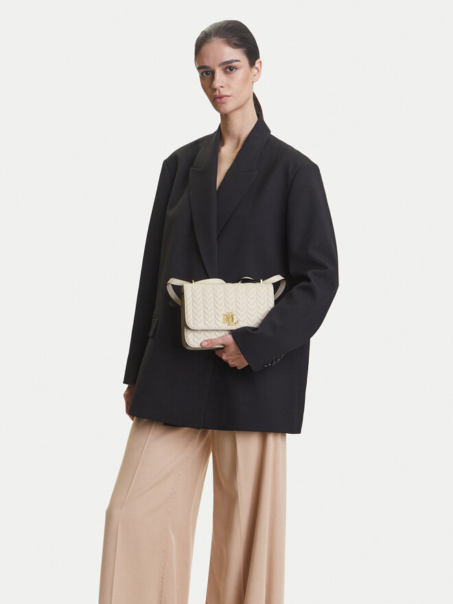 LAUREN RALPH LAUREN Ročna torba LAUREN RALPH LAUREN Sophee 431966768001 Écru