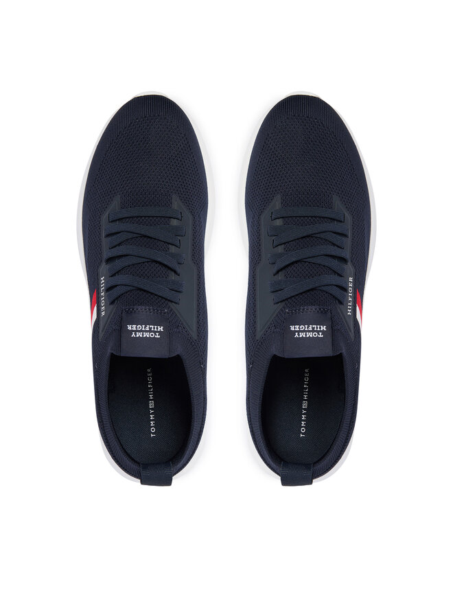 Tommy Hilfiger Sneakers Tommy Hilfiger Lightweight Knitted Runner FM0FM05756 Dunkelblau