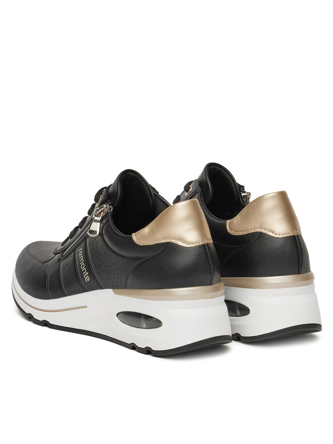 Remonte Sneakersy Remonte D2H01-03 Czarny