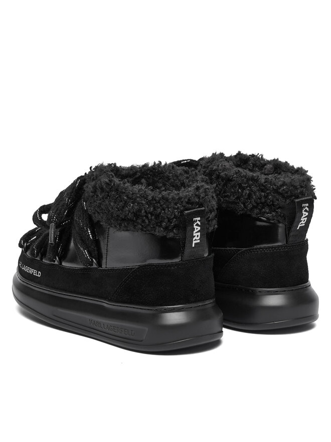 KARL LAGERFELD Stivali da neve KARL LAGERFELD Kapri Kosi KL44525 Nero