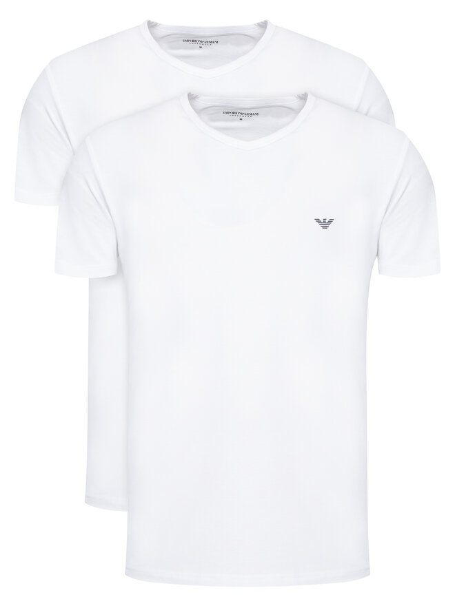 Emporio Armani Underwear Emporio Armani Underwear 2er-Set T-Shirts EM000392 AF14132 M0082 Weiß Regular Fit