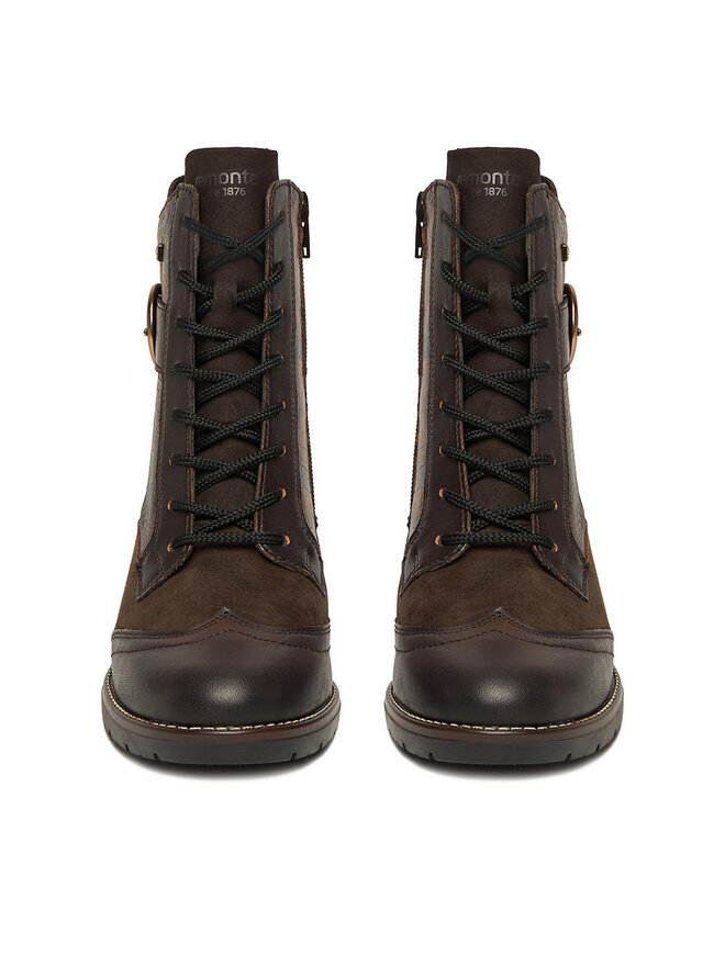 Remonte Schnürschuhe Remonte CEO-D2A77-25 Braun