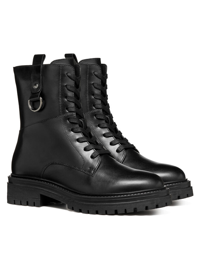 Geox Stivaletti Geox D Iridea D46HRB 00043 C9999 Nero