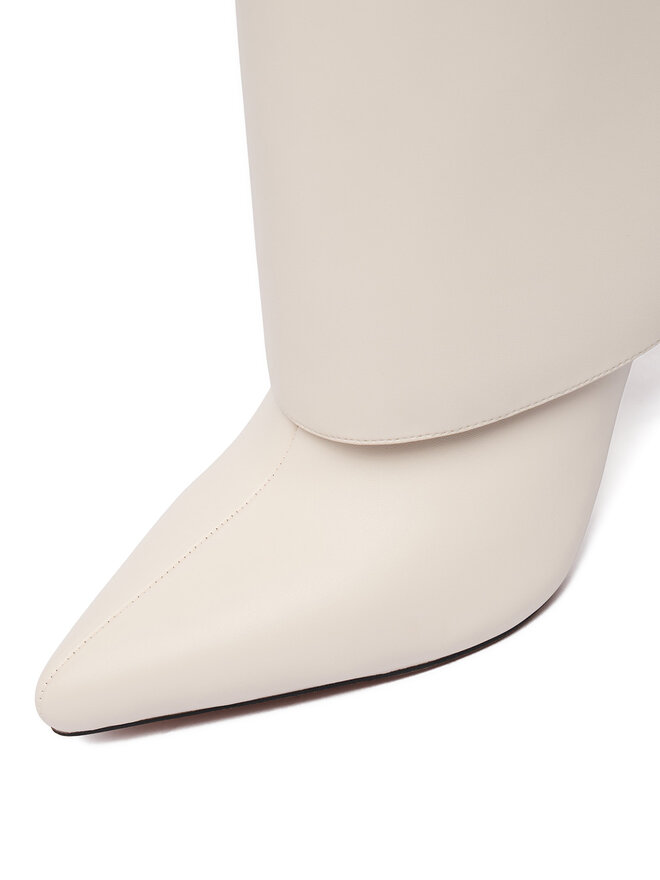 Nine West Чоботи Nine West CEO-SAIDA-01 Écru