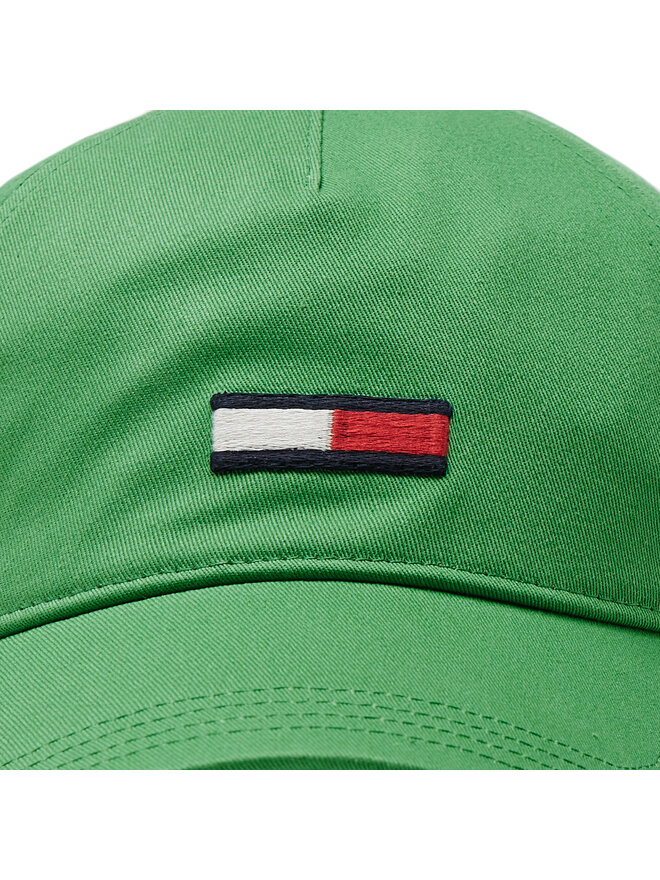 Tommy Jeans Czapka z daszkiem Tommy Jeans Flag AW0AW14594 Zielony