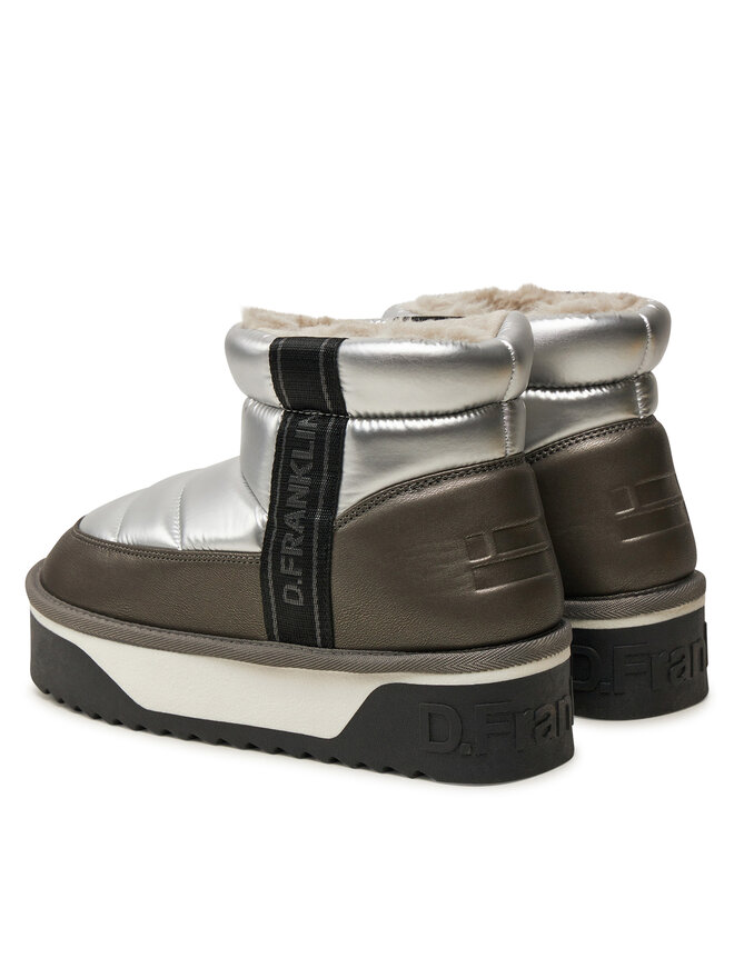 D.Franklin Botas de nieve D.Franklin Nordic V.2 Low Bomb DFSH371011 Plata