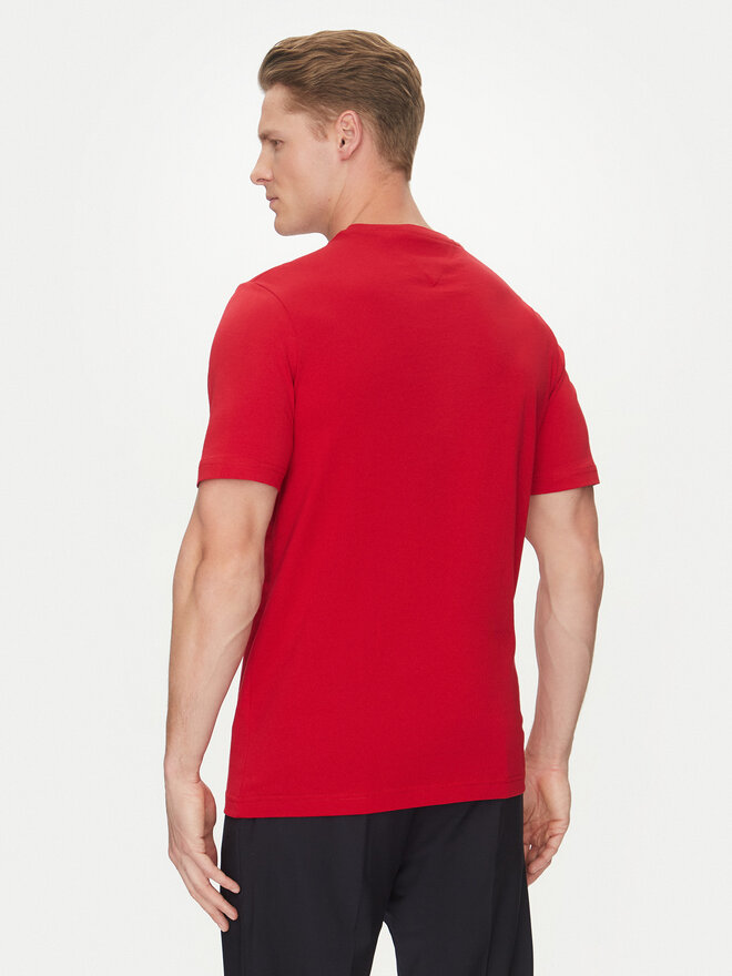 Tommy Hilfiger Tommy Hilfiger Футболка Chest Insert MW0MW36498 Червоний Regular Fit