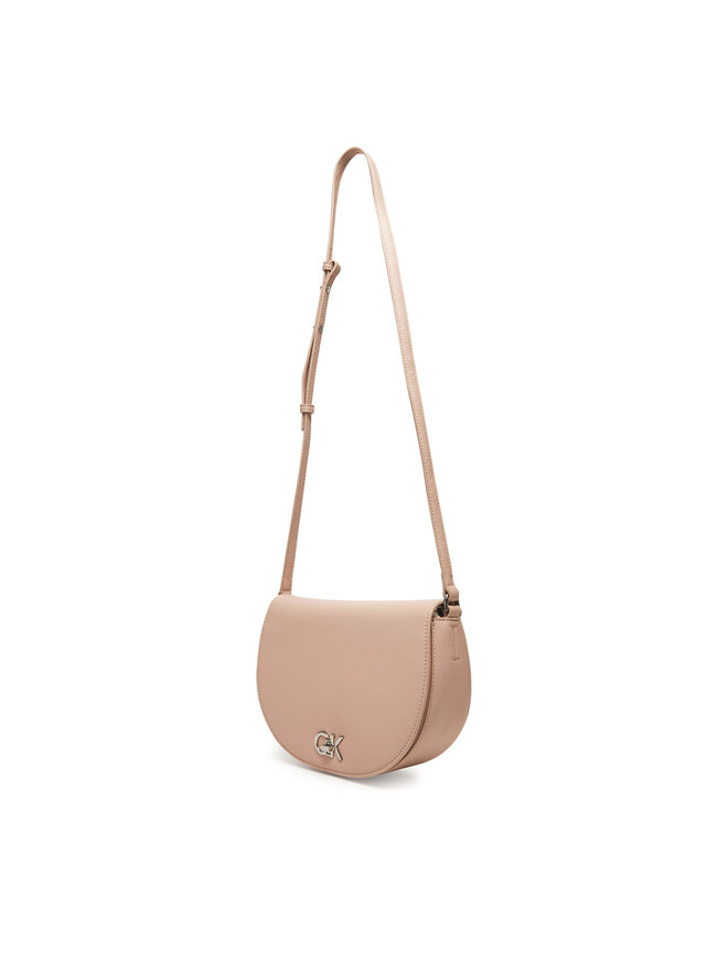Calvin Klein Táska Calvin Klein Ck Hw Crossbody Saddle Bag K60K613236 Rózsaszín