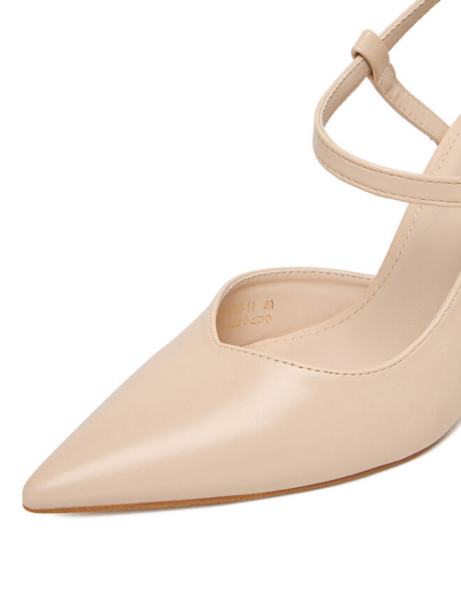 DeeZee High Heels DeeZee DF-82780-11 Beige
