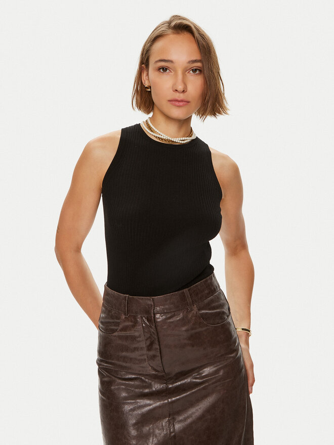 Weekend Max Mara Weekend Max Mara Τοπ Olimpo 2425366021 Μαύρο Slim Fit