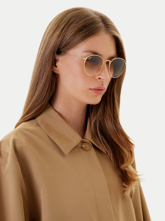 Ray-Ban Ochelari de soare Ray-Ban 0RB3447 001/51 Auriu