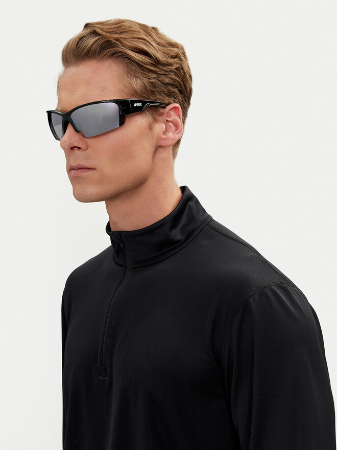 Uvex Okulary przeciwsłoneczne Uvex Sportstyle 215 S5306172216 Czarny