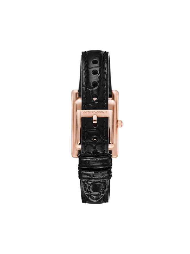 Emporio Armani Pulkstenis Emporio Armani Genni AR11624 Melns