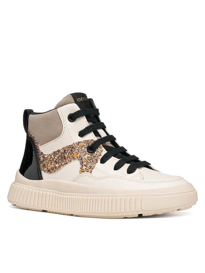 Geox Sneakers Geox J Laquinny Girl J66M3D 05402 C1MB6 S Creme