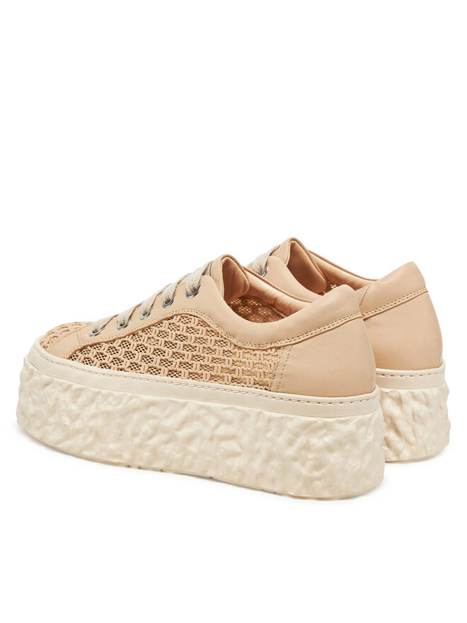 AGL Sneakersy AGL Magma Mesh D776007PGKA231G492 Brązowy