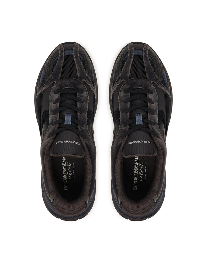 Emporio Armani Снікерcи Emporio Armani EM004828 AF23184 Чорний